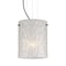 Besa Lighting Tamburo 8 Cable Pendant, Glitter Stone, Bronze Finish, 1x100W Incandescent 1KG-4006GL-BR - alternate 1